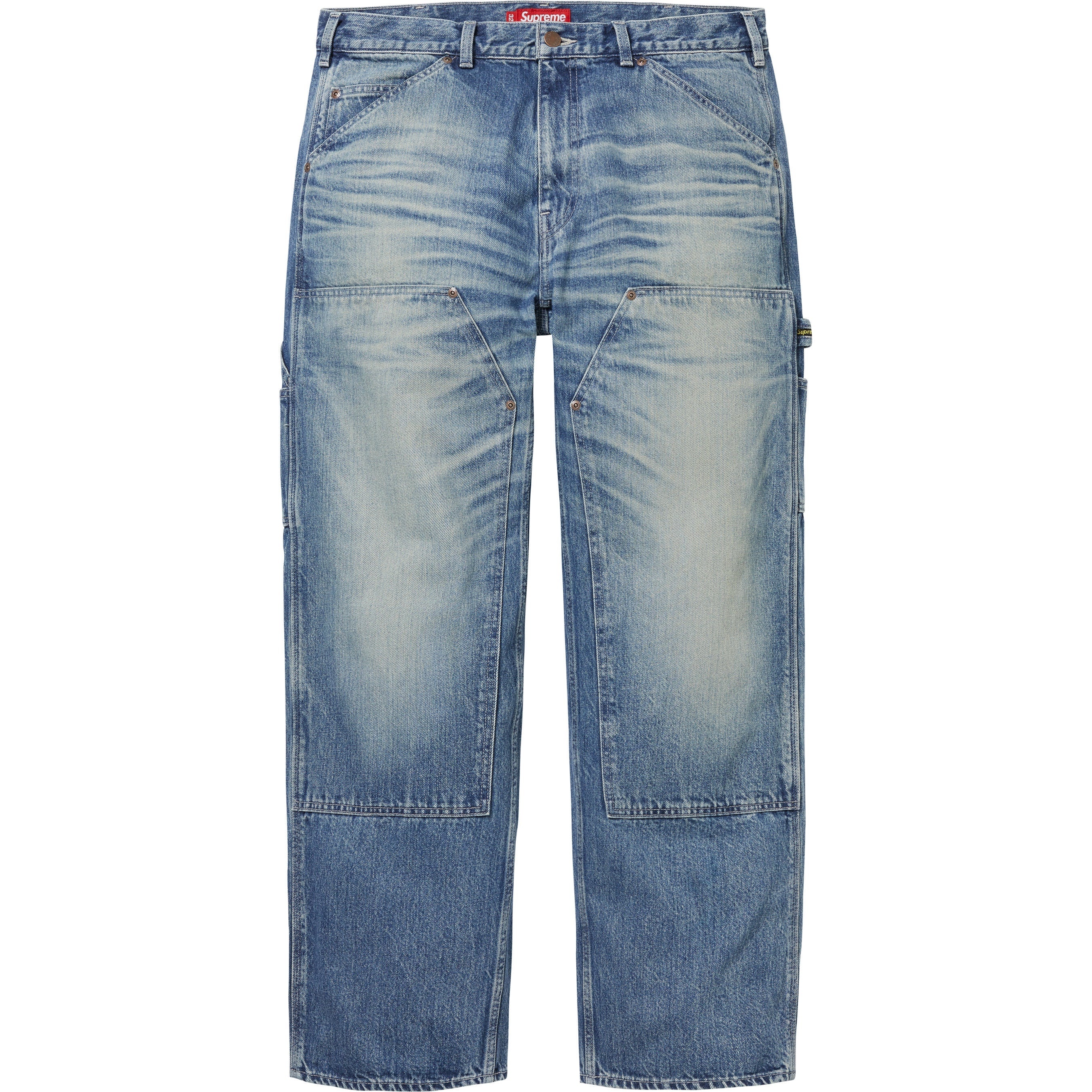 Worn Double Knee Denim Painter Jean view 8